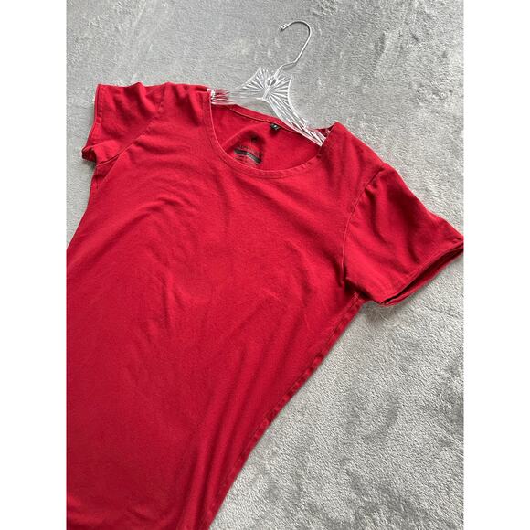 Alphalete Red TShirt Top Womens Small Short Sleeved Stretchy Workout Exercise - Picture 2 of 9
